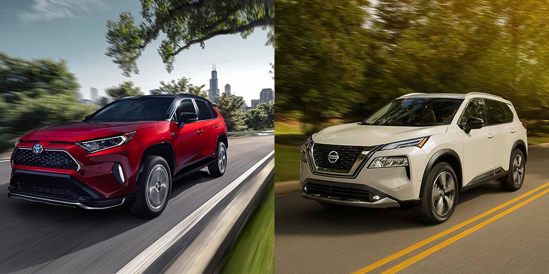 Toyota RAV4 2021 vs Nissan Rogue 2021 : la comparaison des VUS compacts